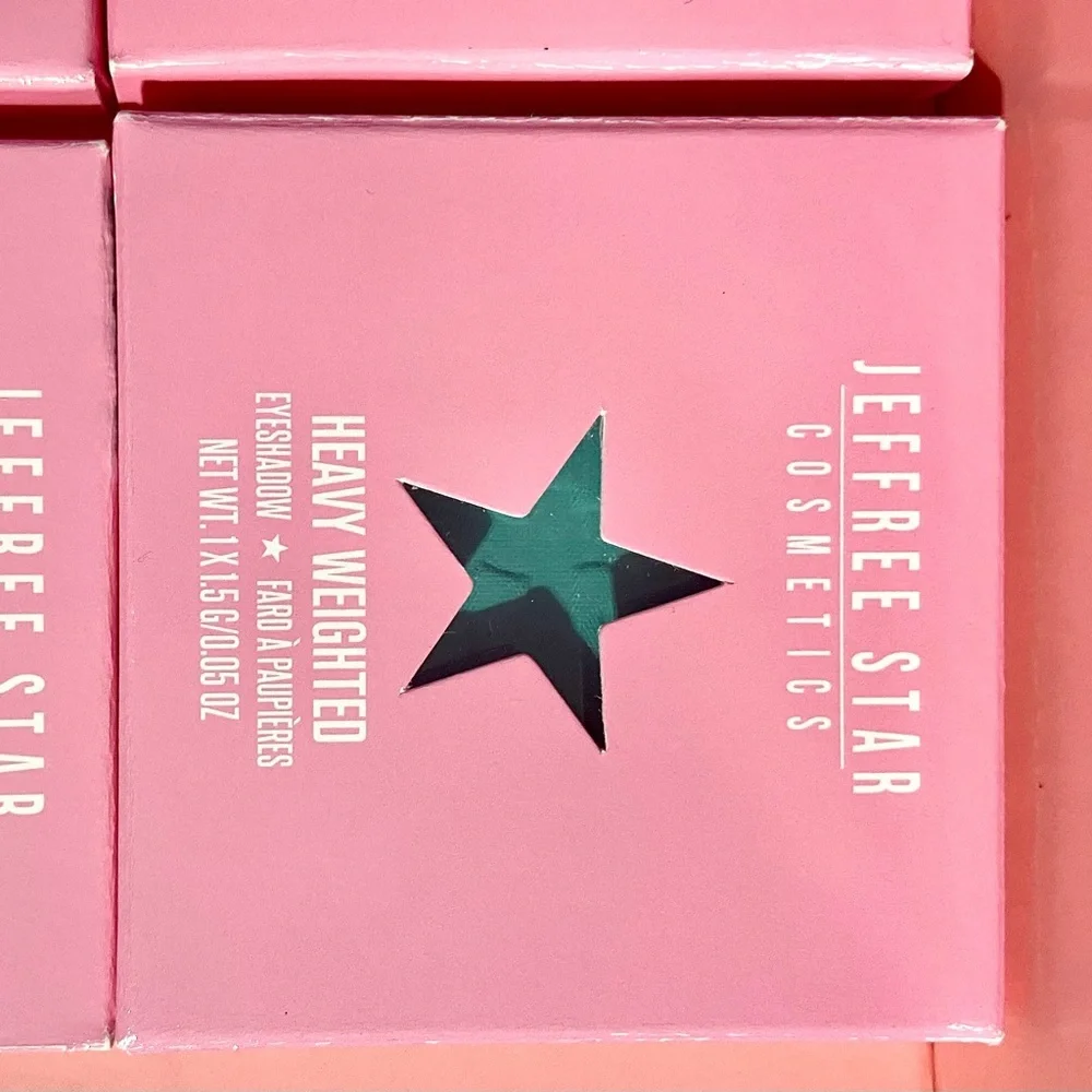 Jeffree Star Cosmetics HEAVY WEIGHTED Artistry Eyeshadow Single Turquoise Makeup